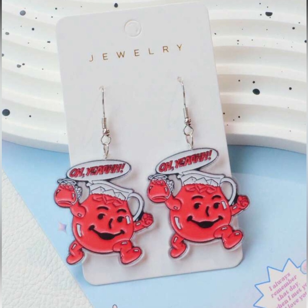 Kool-Aid Acrylic Earrings - Picture 4 of 7